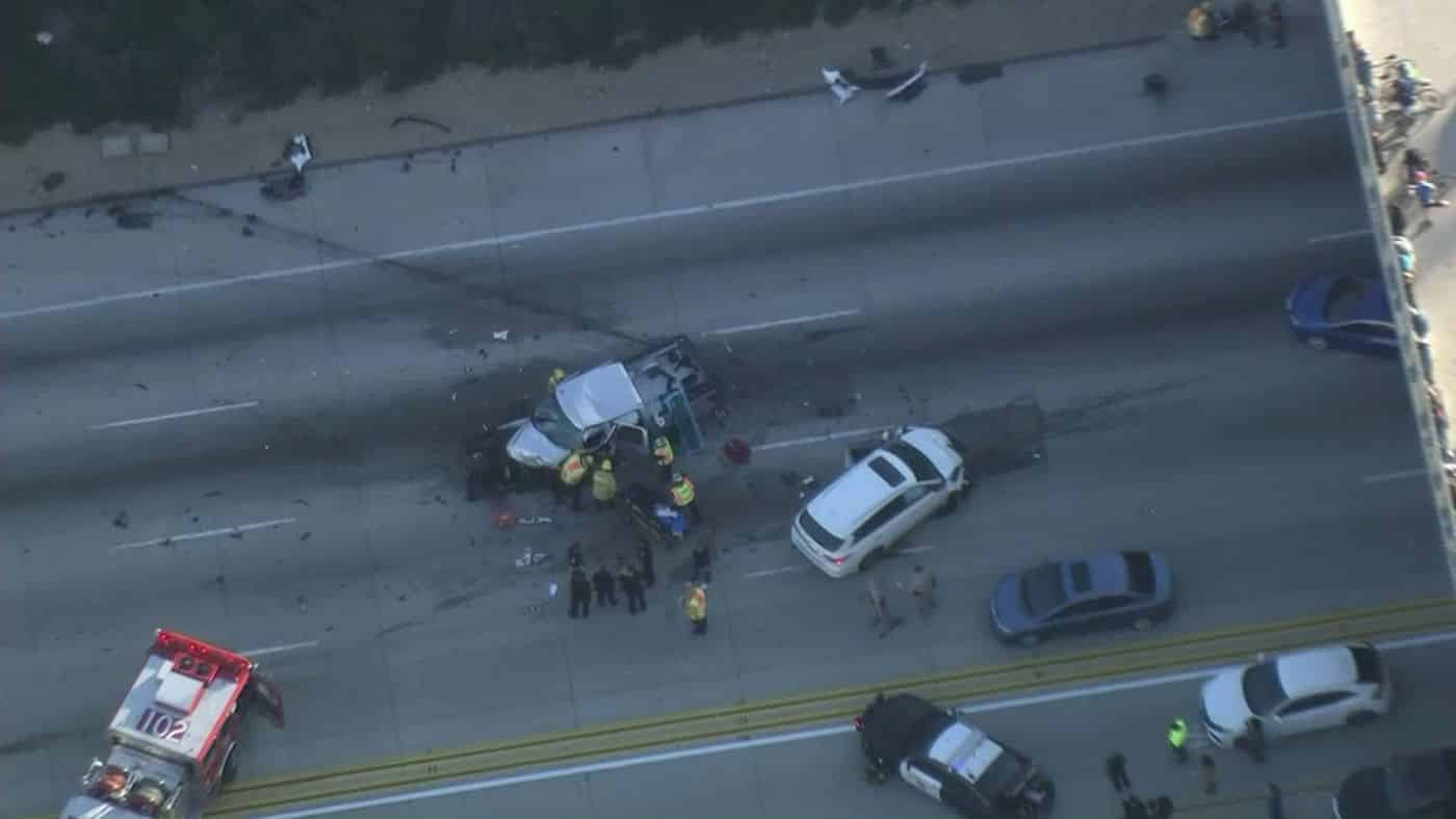 210 fwy accident today