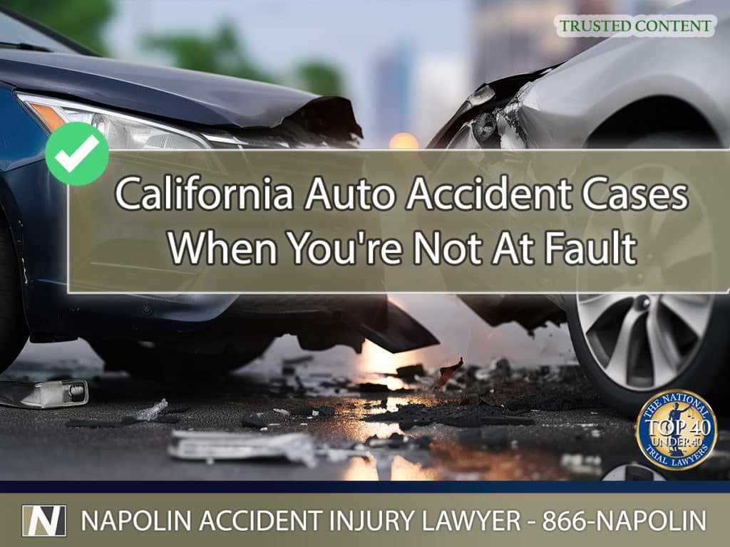 Ontario, California Auto Accident Cases When You're Not At Fault