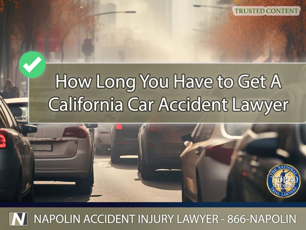 How Long You Have to Get An Ontario, California Auto Accident Attorney