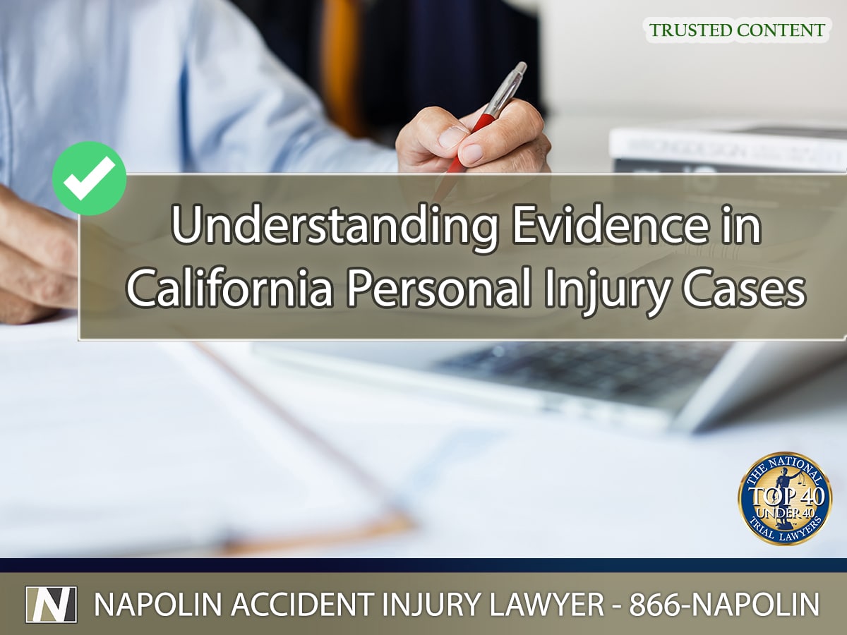 Understanding Evidence In Ontario, California Personal Injury Cases