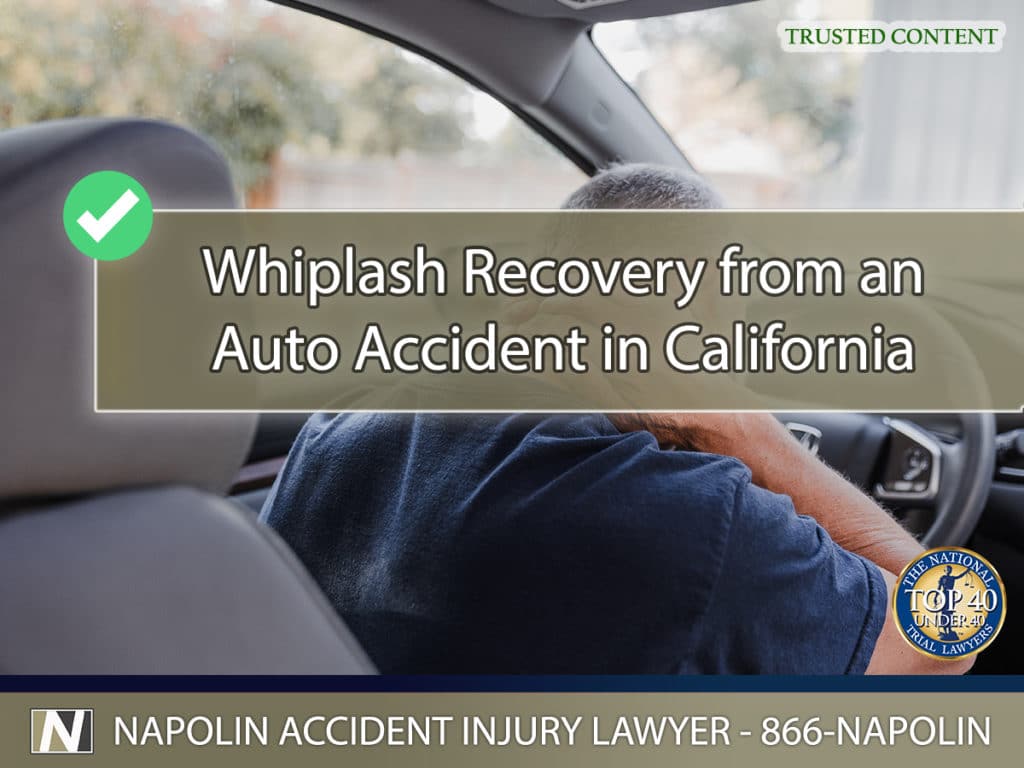 Whiplash Recovery from an Auto Accident in Ontario, California