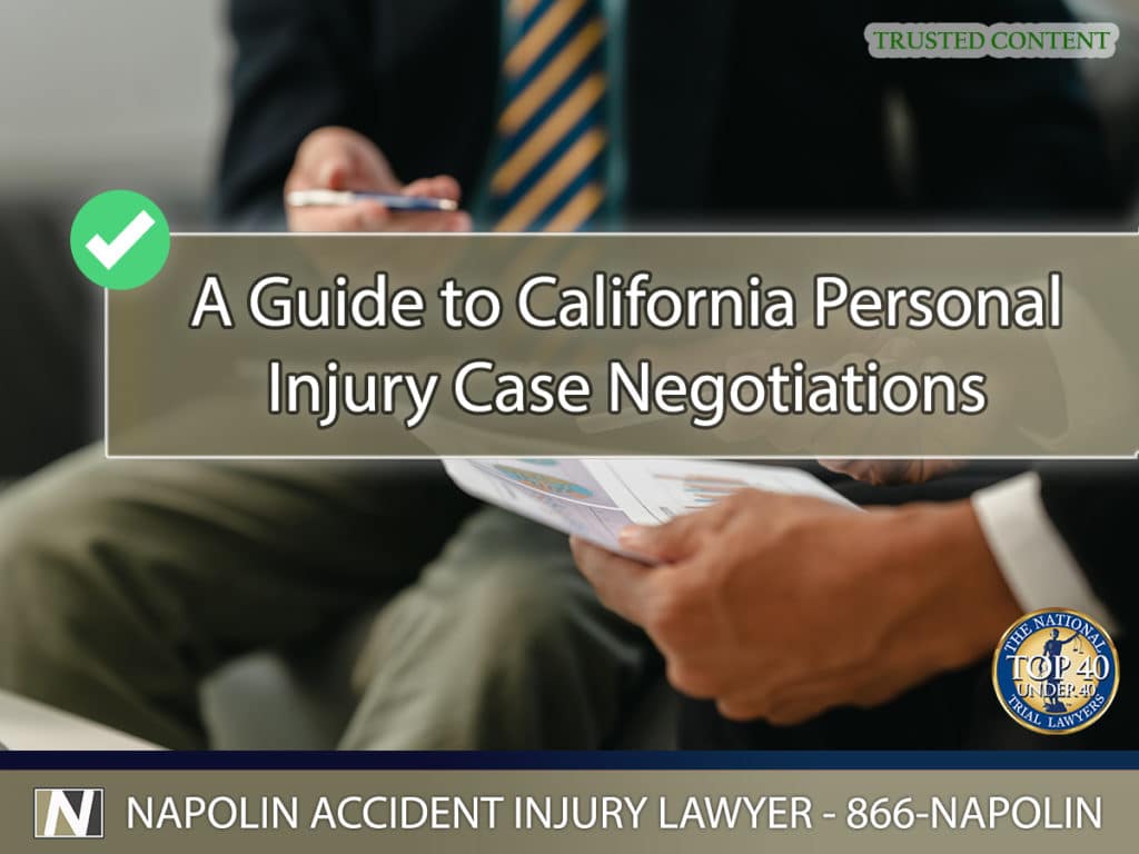 A Guide to California Personal Injury Case Negotiations