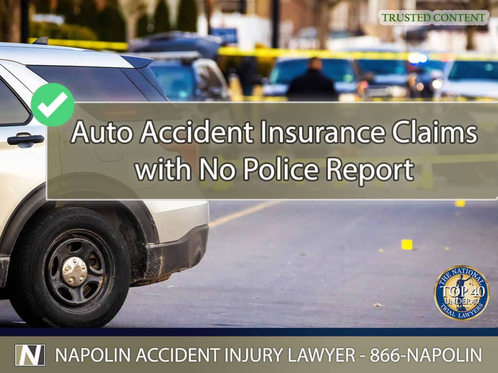 California Auto Accident Insurance Claims with No Police Report