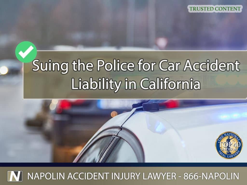 Suing the Police for Car Accident Liability in Ontario, California