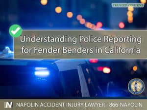 Understanding Police Reporting for Fender Benders in California