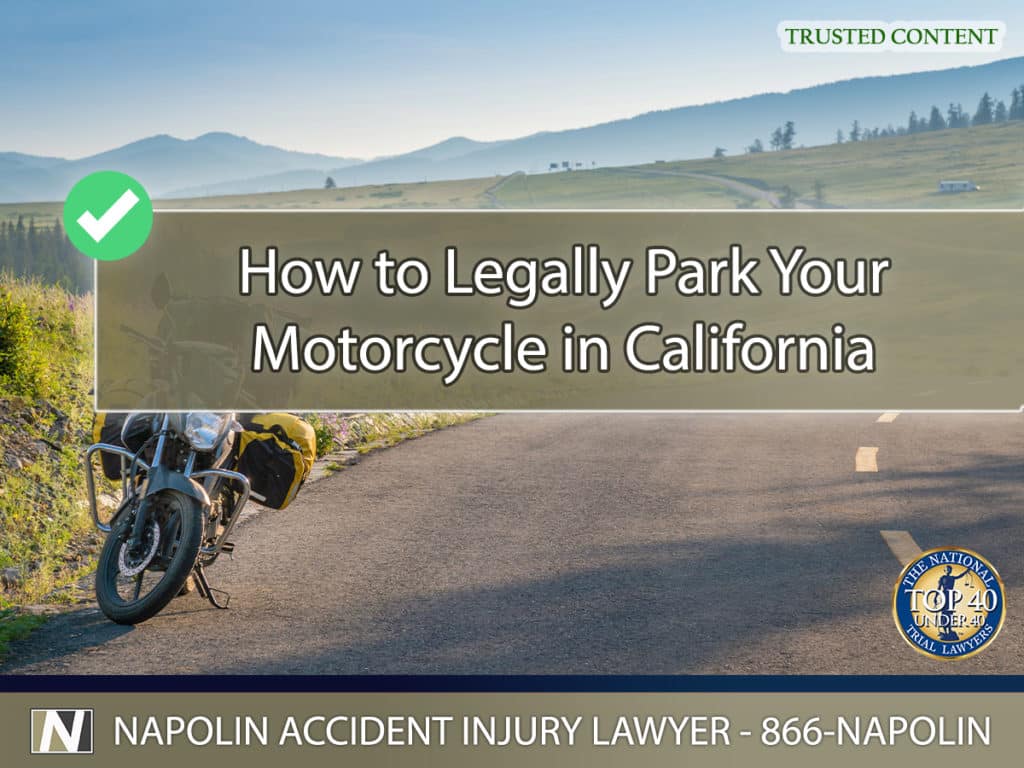 How to Legally Park Your Motorcycle in California