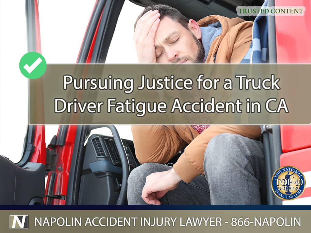Pursuing Justice for a Truck Driver Fatigue Accident in Ontario, California