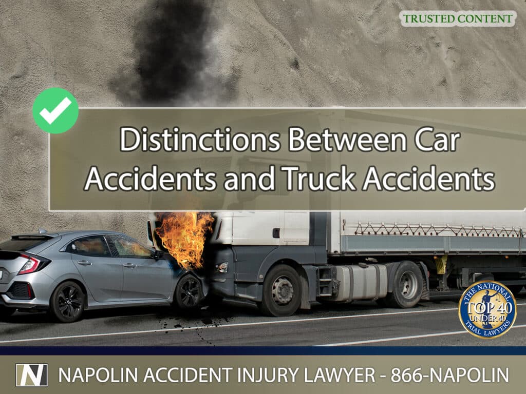 Distinctions Between Car Accidents and Truck Accidents in Ontario, California