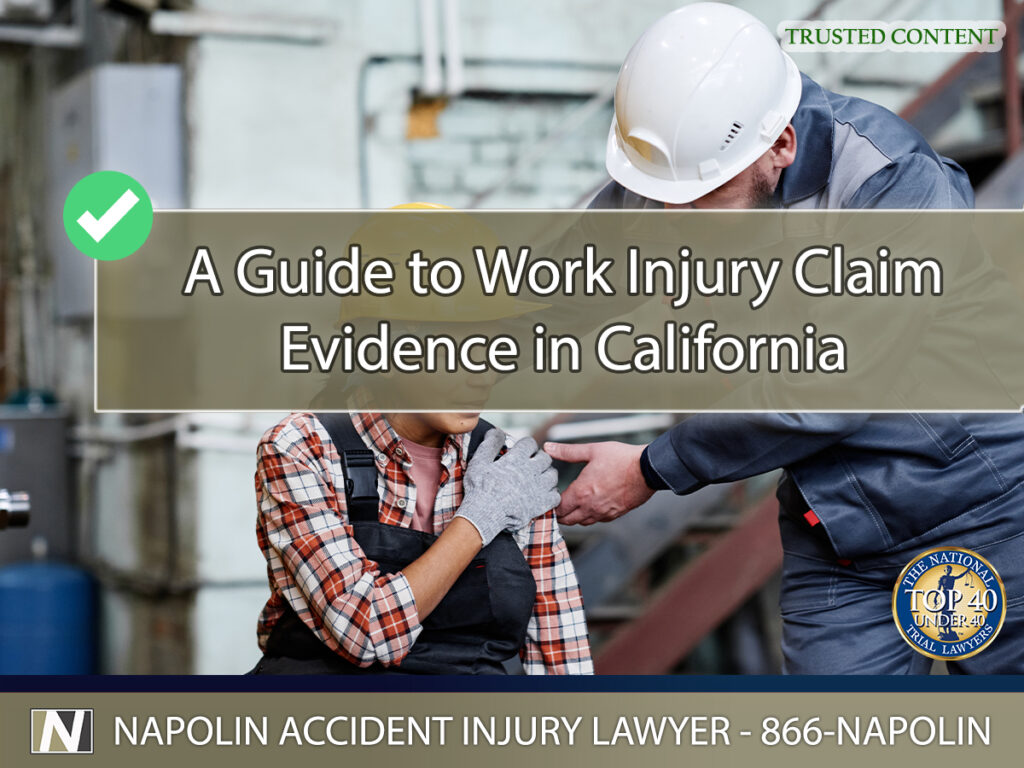A Guide to Work Injury Claim Evidence in Riverside, California