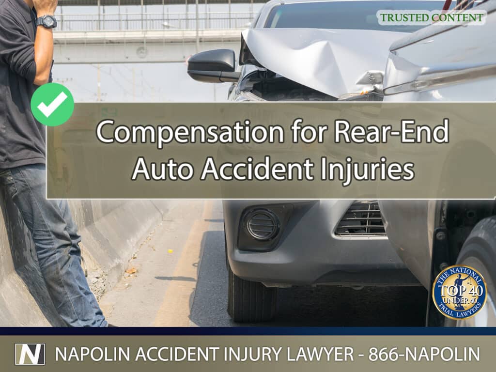 Compensation for Rear-End Auto Accident Injuries in Riverside, California