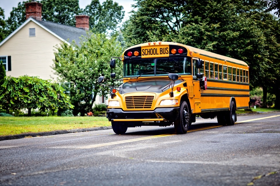 San Bernardino County School Bus Accidents Injuries Upland California