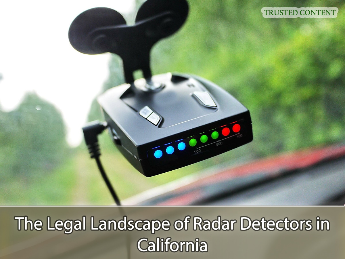 Legality Of Radar Detectors