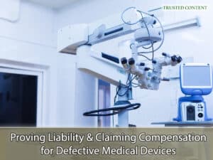 Proving Liability and Claiming Compensation for Defective Medical Devices