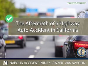 Navegando las secuelas de un accidente automovilístico en la carretera en California