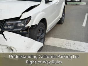 Understanding California Parking Lot Right-of-Way Rules